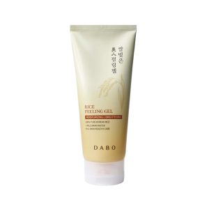 DABO Rice Peeling Gel 180ml tube on clean white background