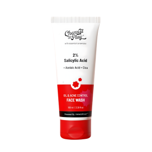 Chemist at Play 2% Salicylic Acid Oil & Acne Control Face Wash 100ml photo on plain white background